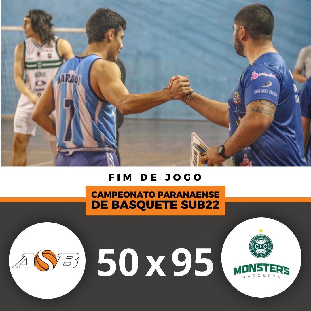 Sarandi estreia na 1ª Rodada do Campeonato Paranaense Sub-22 de Basquetebol Masculino